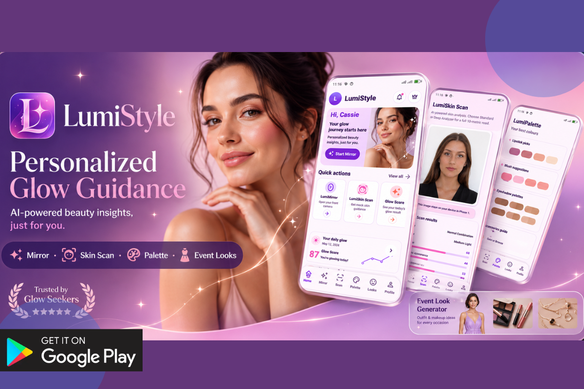 LumiStyle Beauty Mobile App screenshot